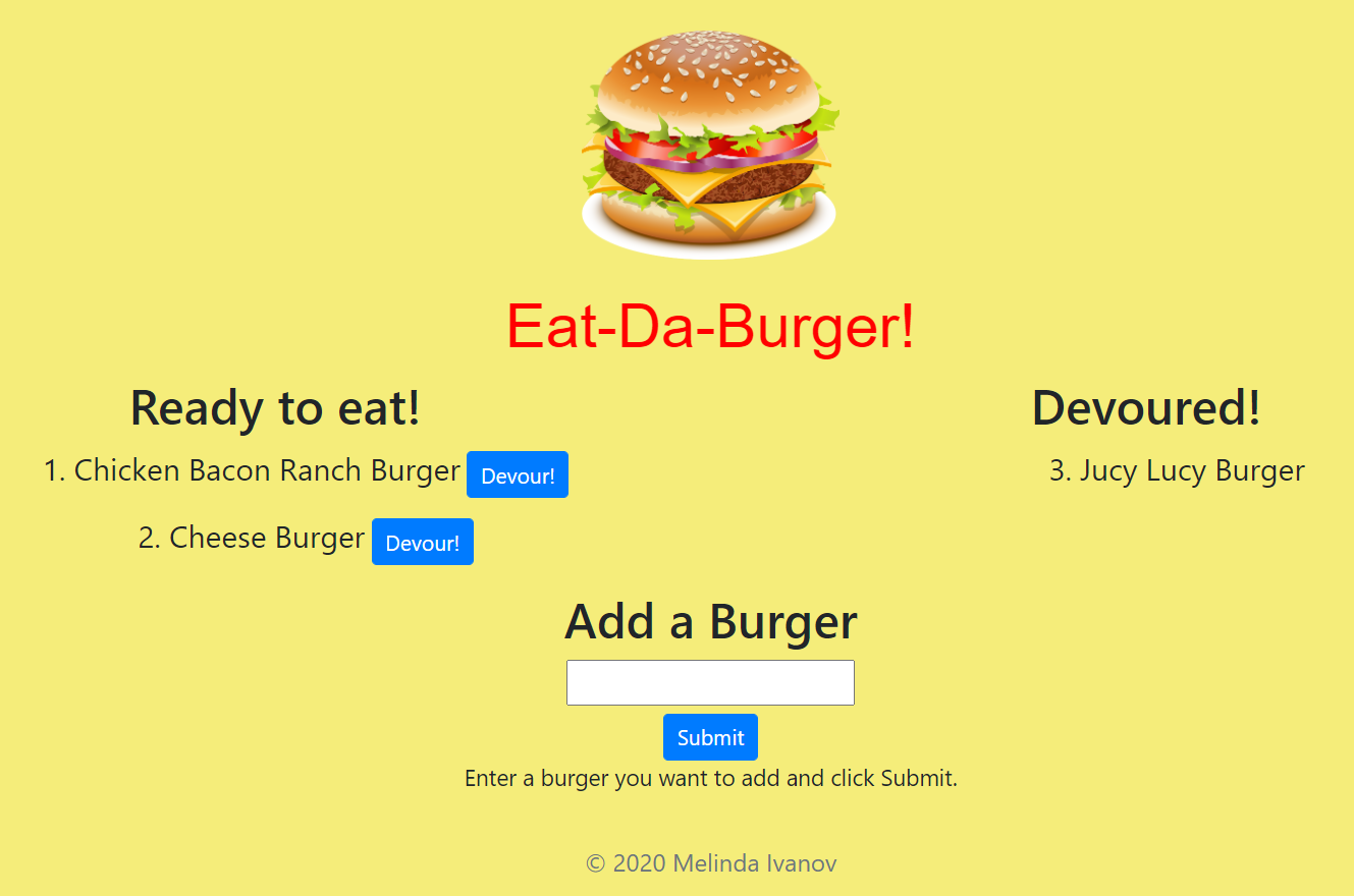 Eat-Da-Burger