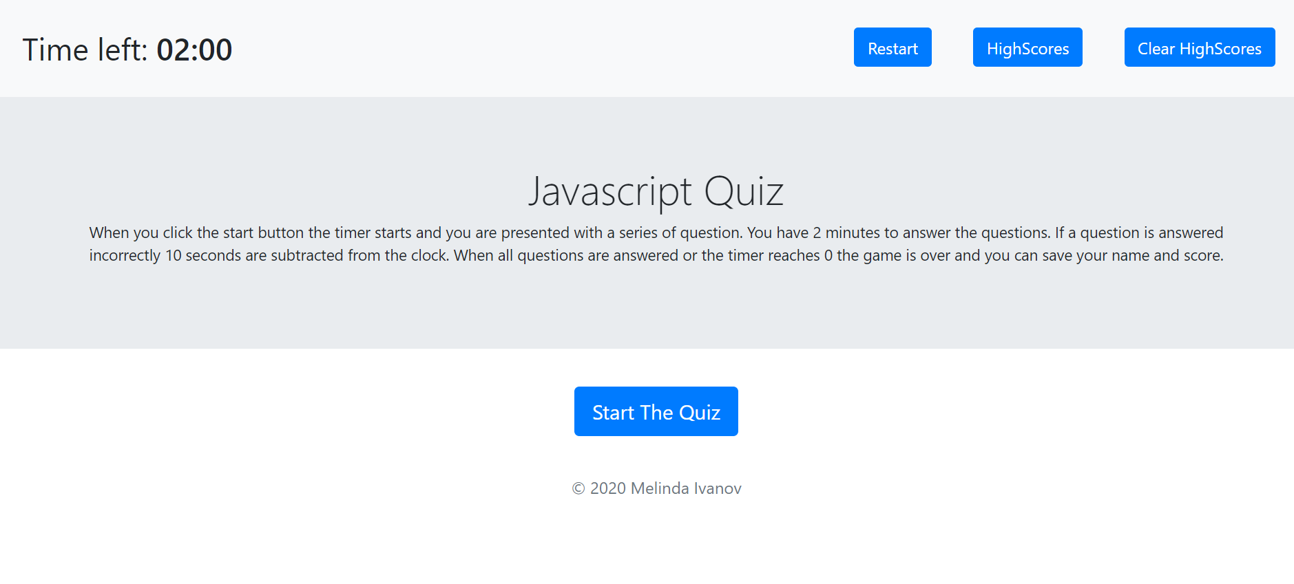 Code-Quiz